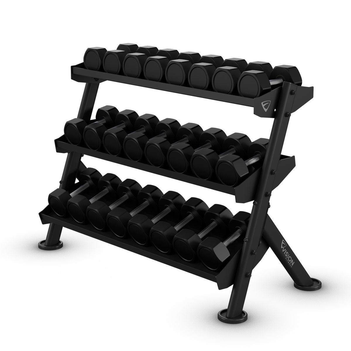 Vision Home Fitness 400-ADBR Adjustable Dumbbell Rack (36” / 48”)