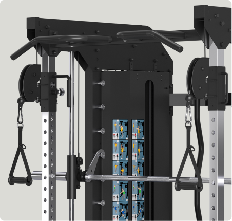 Vision Fitness 400-MTS Multi-Trainer Smith