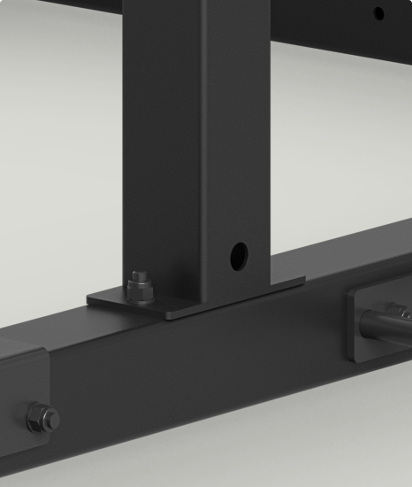 Heavy-Duty Steel Frame