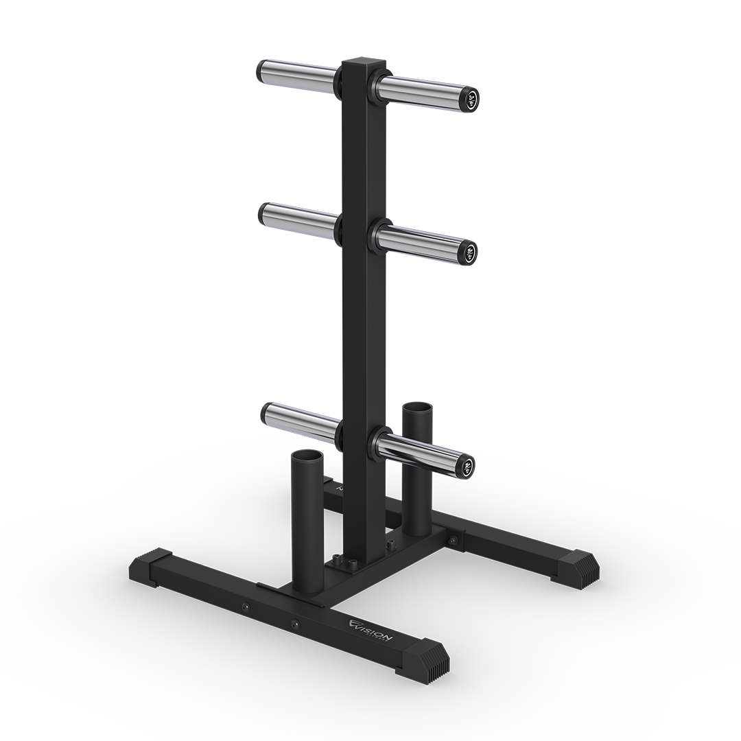 empty 300-wps weight plate storage