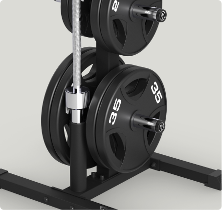 Vision Fitness 300-WPS Weight Plate Storage Rack