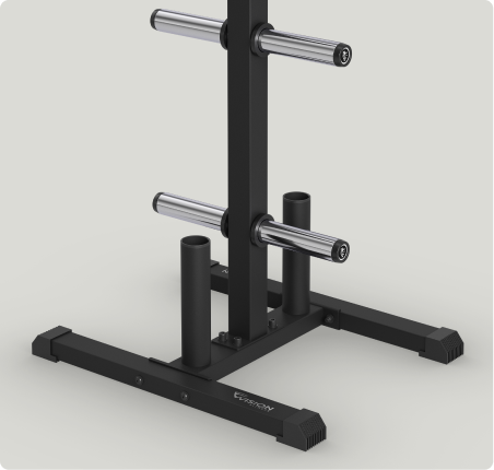 Vision Fitness 300-WPS Weight Plate Storage Rack