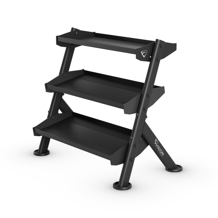 Vision Home Fitness 400-ADBR Adjustable Dumbbell Rack (36” / 48”)